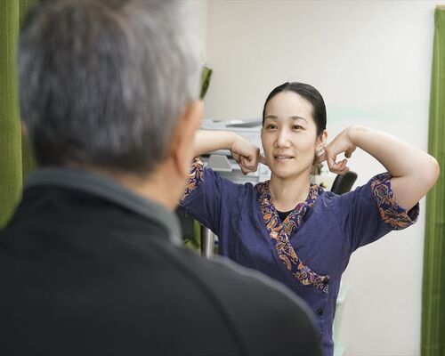 施術前のヒアリング
